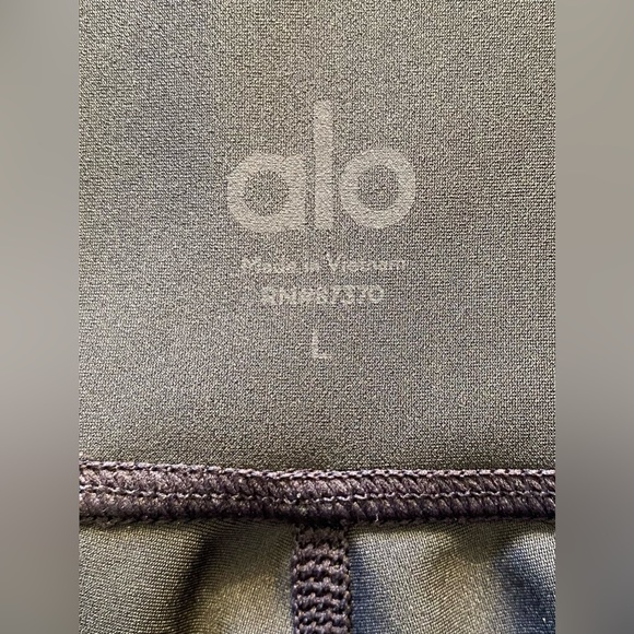 Alo Yoga 7/8 High-waist Airlift Legging Large Anthracite NWOT - Picture 6 of 8